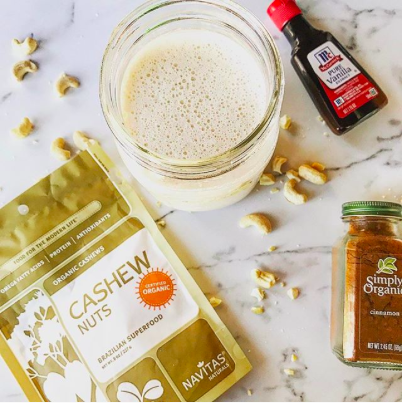 Homemade Cashew Milk