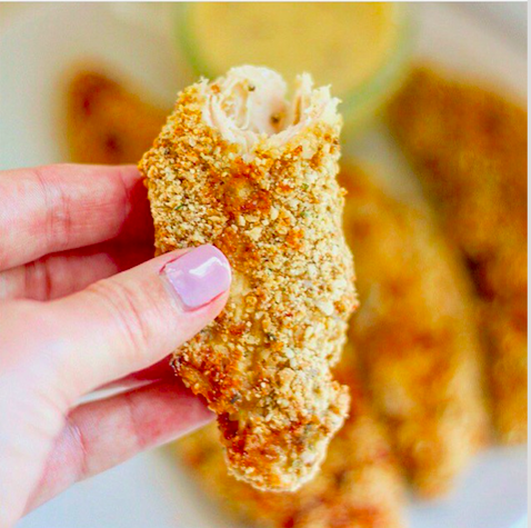 Crispy Coconut Almond Chicken Tenders
