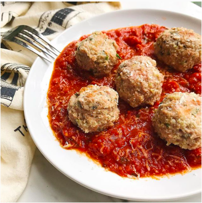 Baked Turkey Meatballs