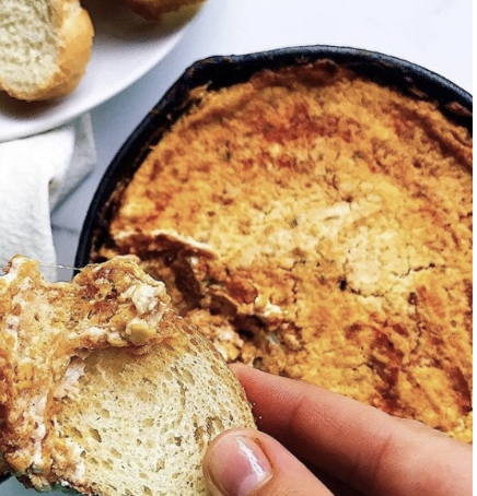 Cast Iron Ricotta Cheese Dip