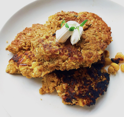Butternut Corn Fritters