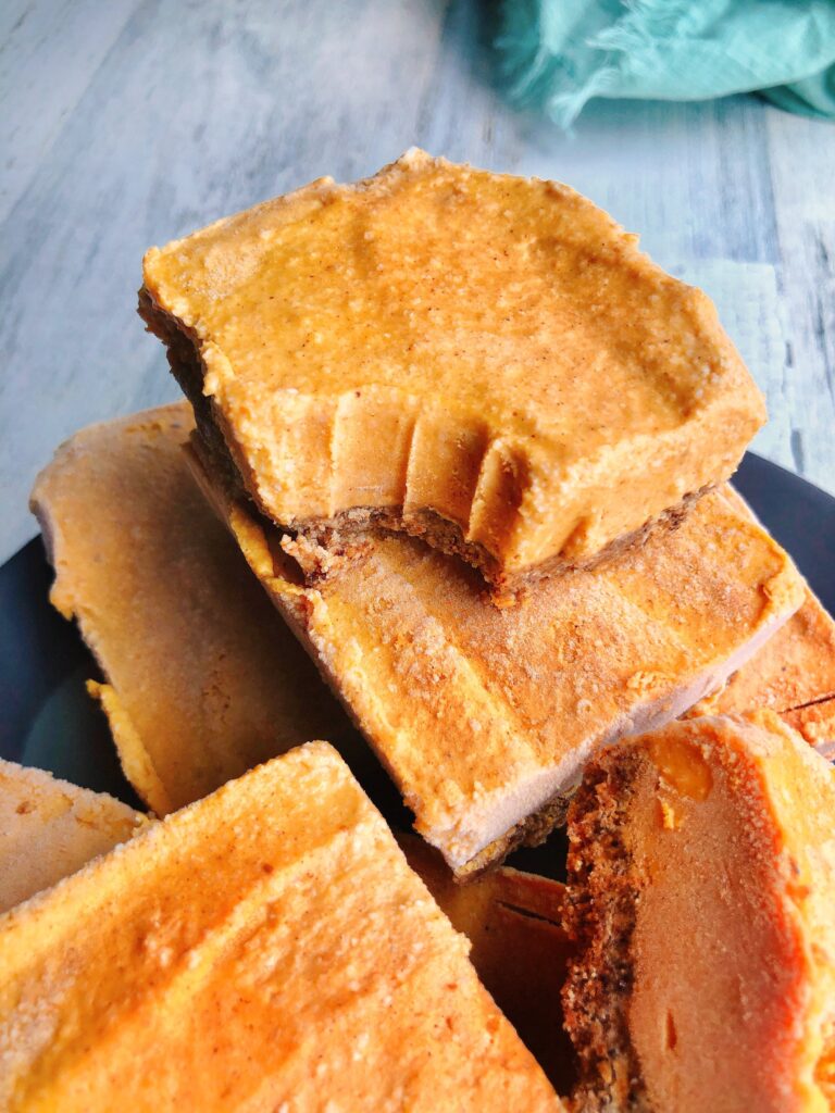 No Bake Pumpkin Cheesecake Bars