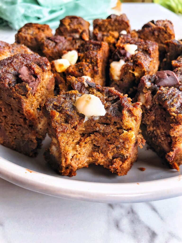 Chocolate Banana Pumpkin Bites