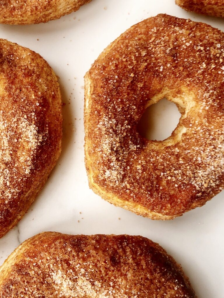 Air Fried Cinnamon Sugar Donuts