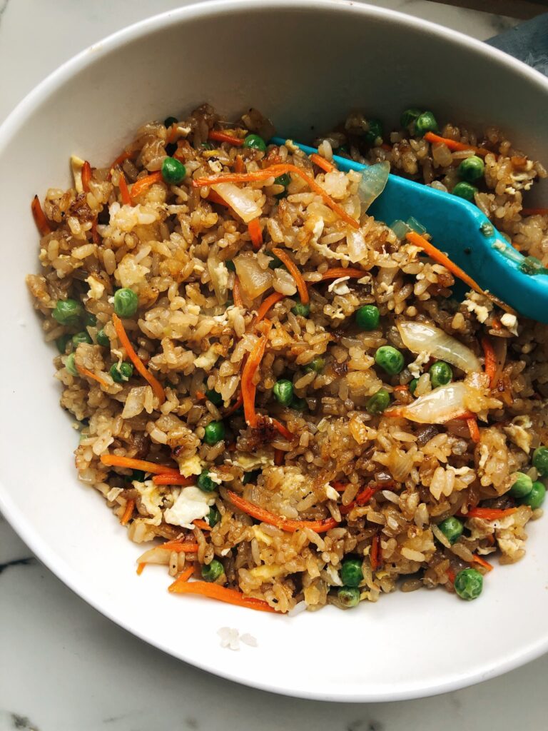 Homemade Healthier Fried Rice