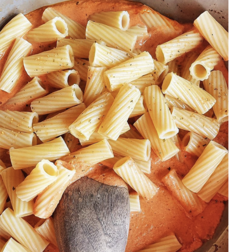 Honey Ricotta Tomato Pasta