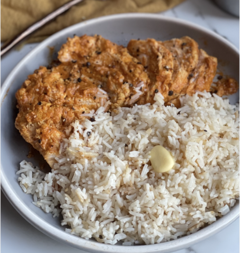 Chicken Masala with Buttered Basmati Rice