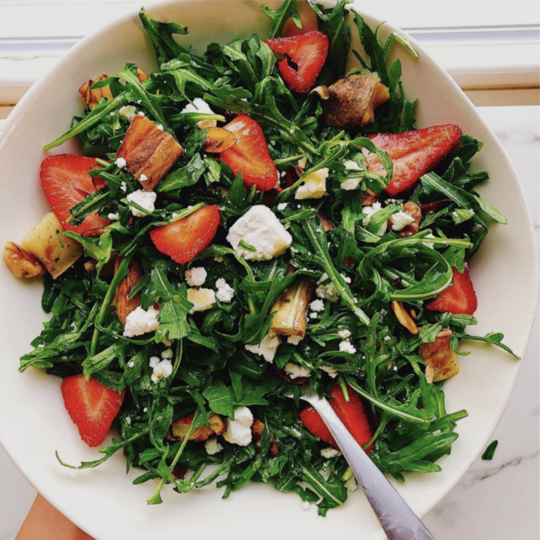 Crispy Potato and Arugula Salad