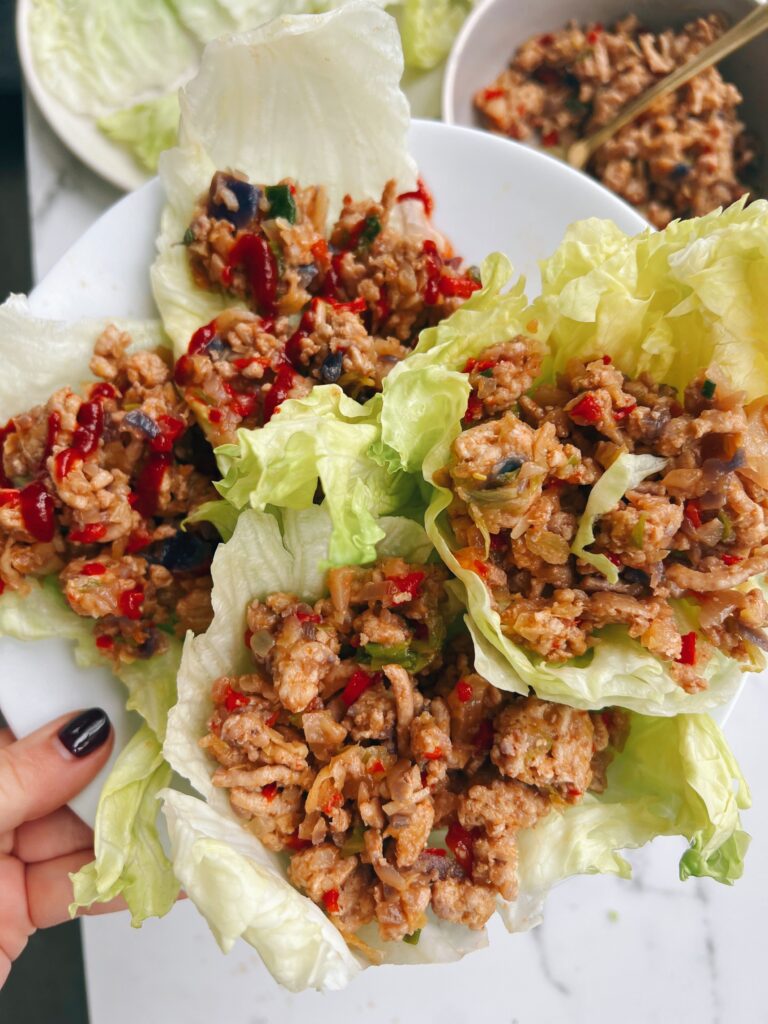 Chicken Lettuce Wraps