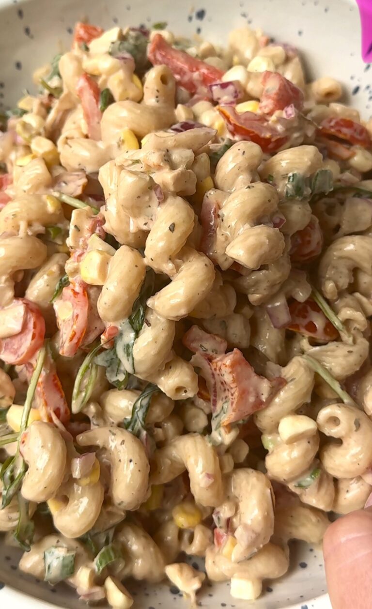 Creamy Balsamic Pasta Salad