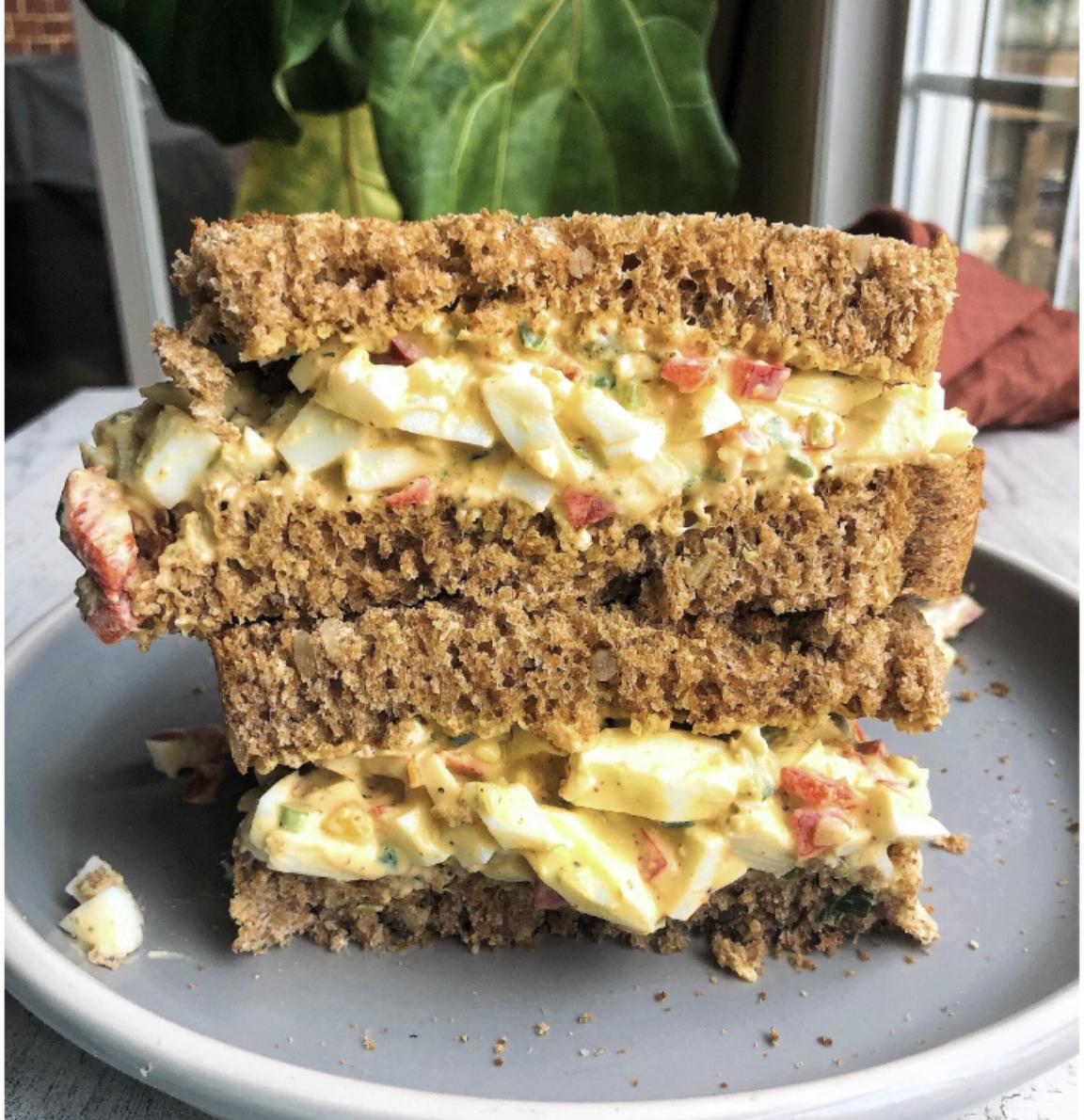 Healthy Egg Salad Sandwich Healthy Egg Salad Sandwich
