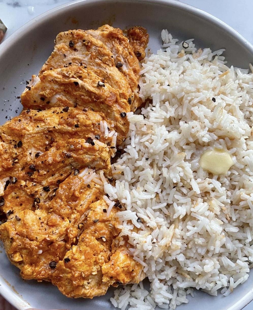 Chicken Masala with Rice Chicken Masala with Rice