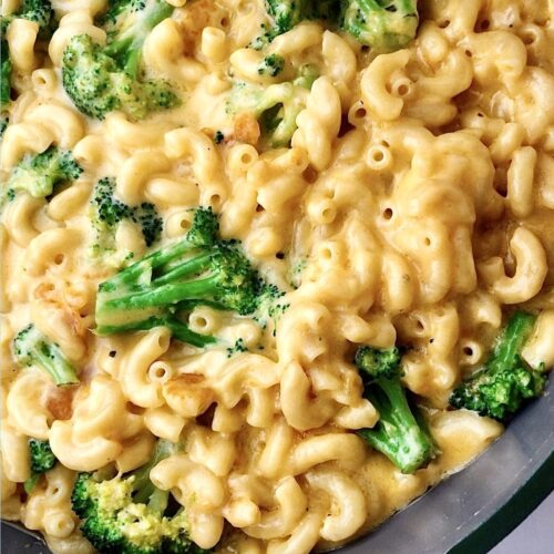 mac and cheese with broccoli in it