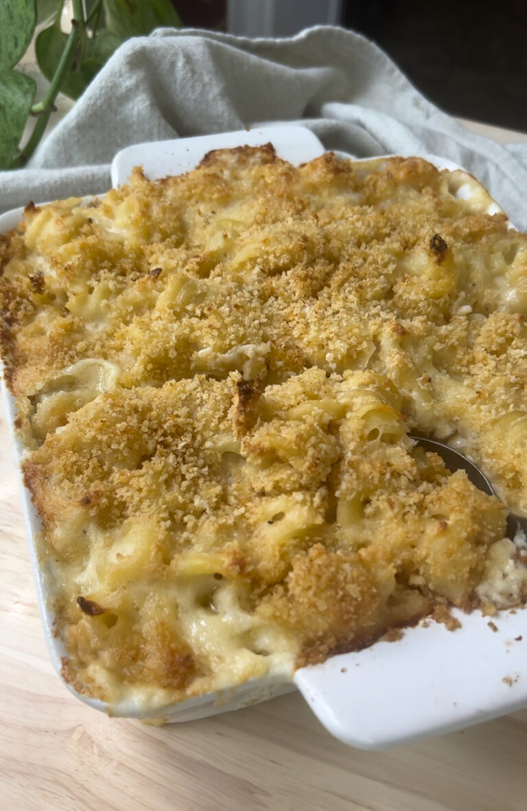 3 Cheese Baked Mac and Cheese