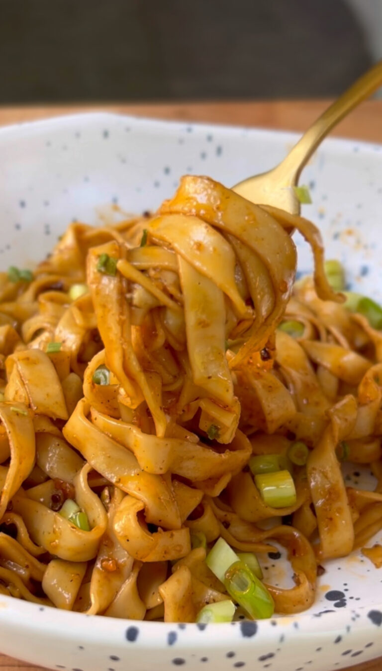 Chili Garlic Scallion Noodles