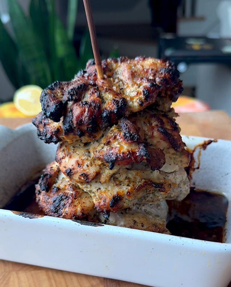 Homemade Chicken Gyros