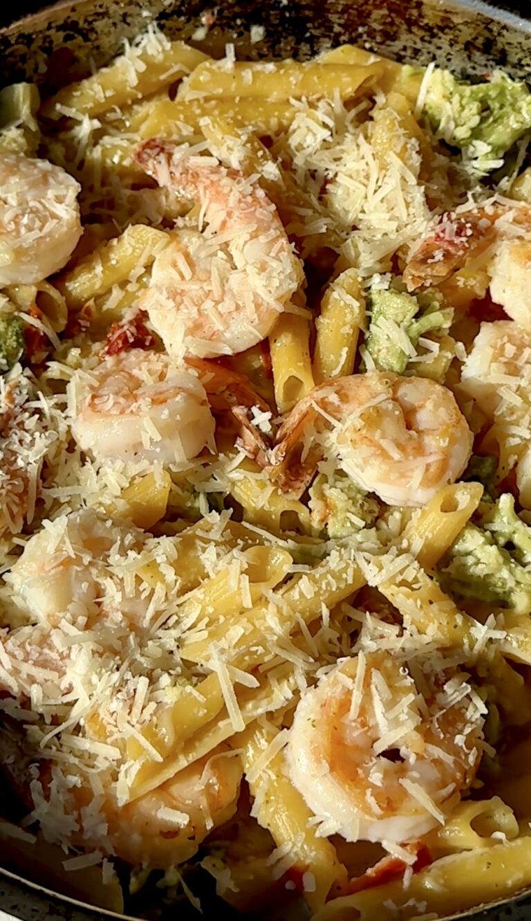 Lemon Shrimp Pasta