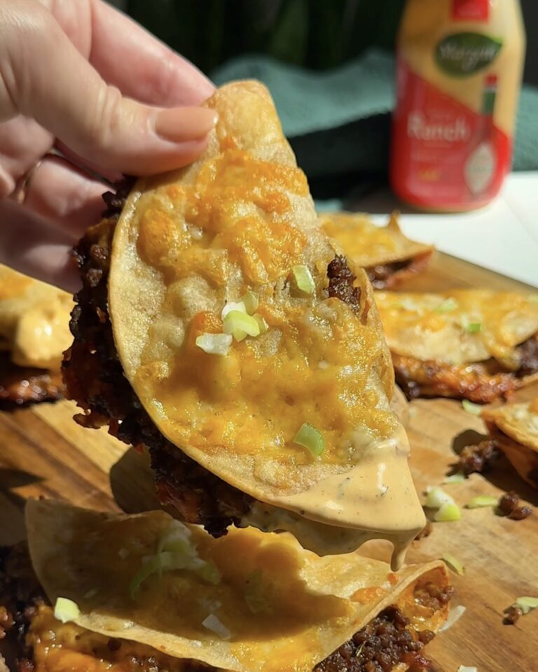 Spicy Ranch Baked Tacos