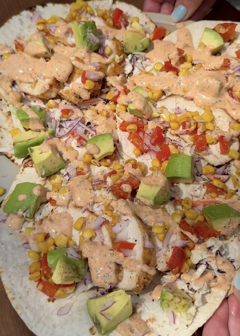Ranch Chicken Street Style Tacos