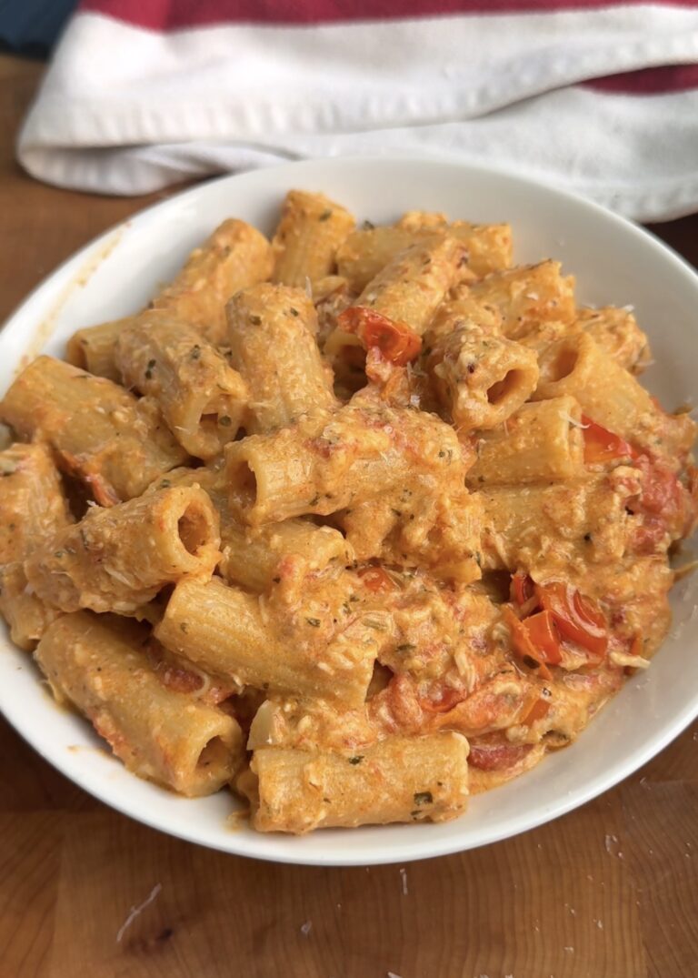 Roasted Tomato Boursin Cheese Pasta