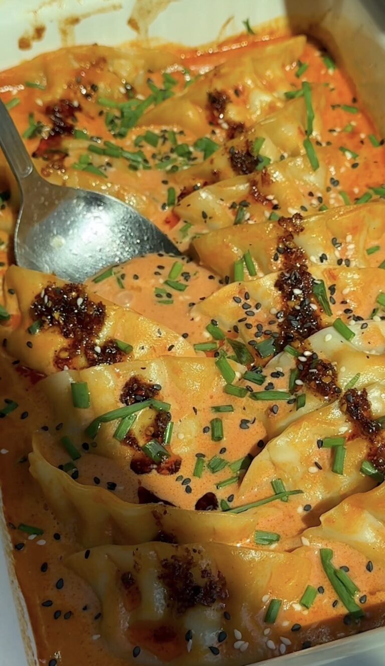 Tomato Butter Dumpling Bake